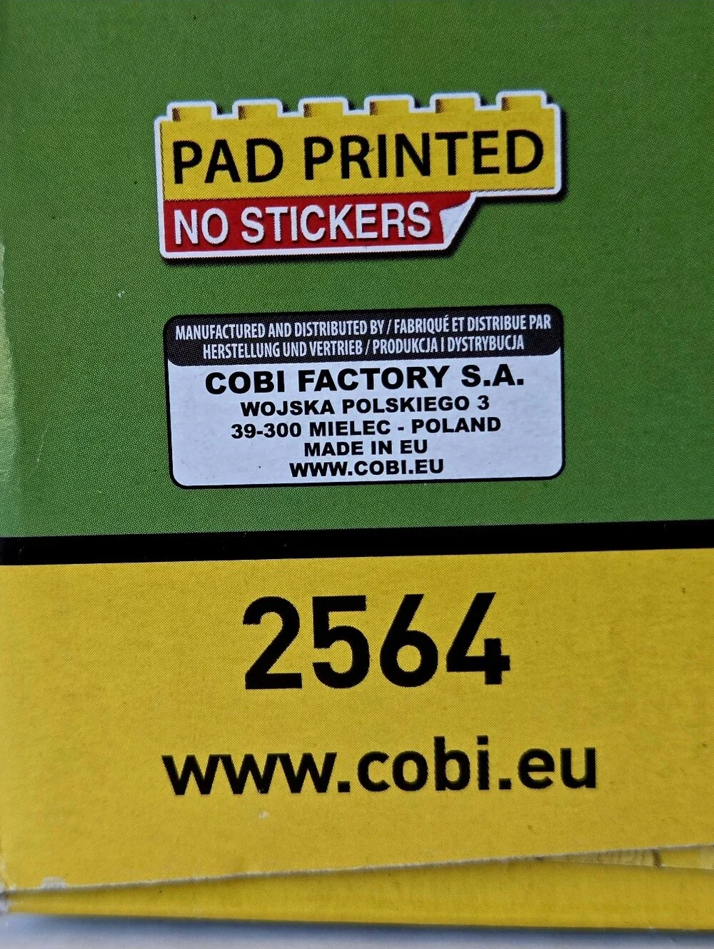 Cobi M26 Pershing Tank Historical Collection WWII 2564 Block Model 904 Piece NIB